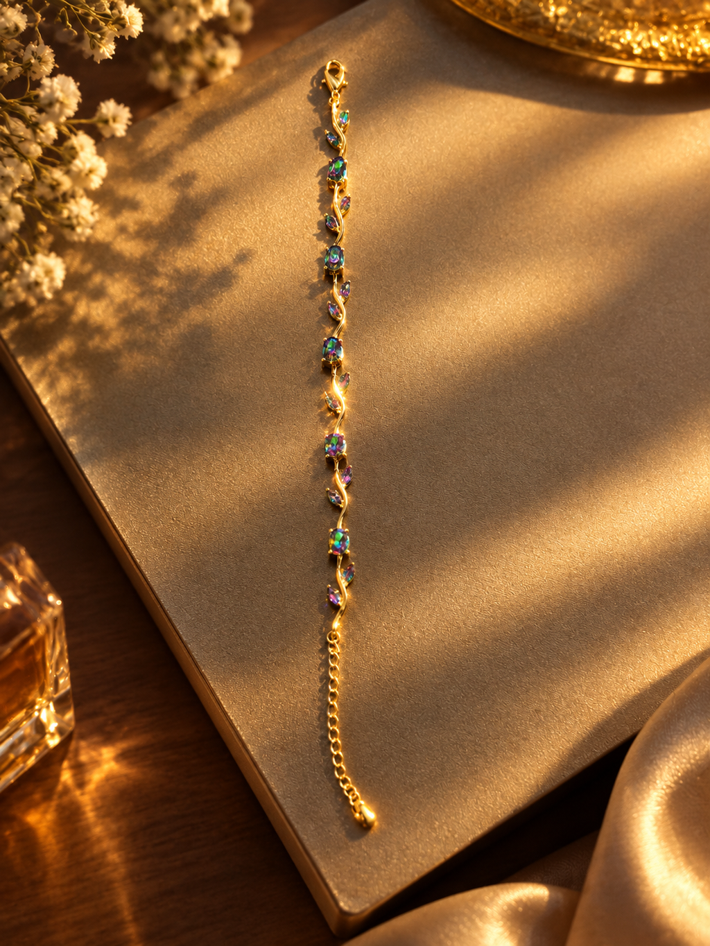 Golden Vine Mystic Bracelet - Adjustable